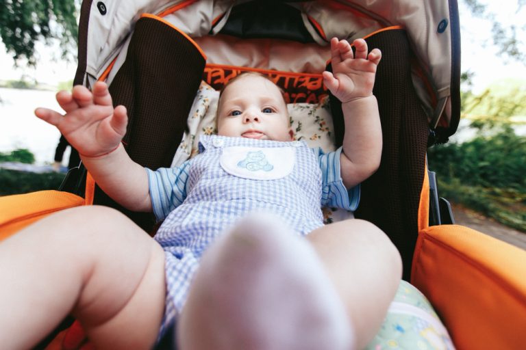 destinations for a first trip with a baby or toddler in a stroller